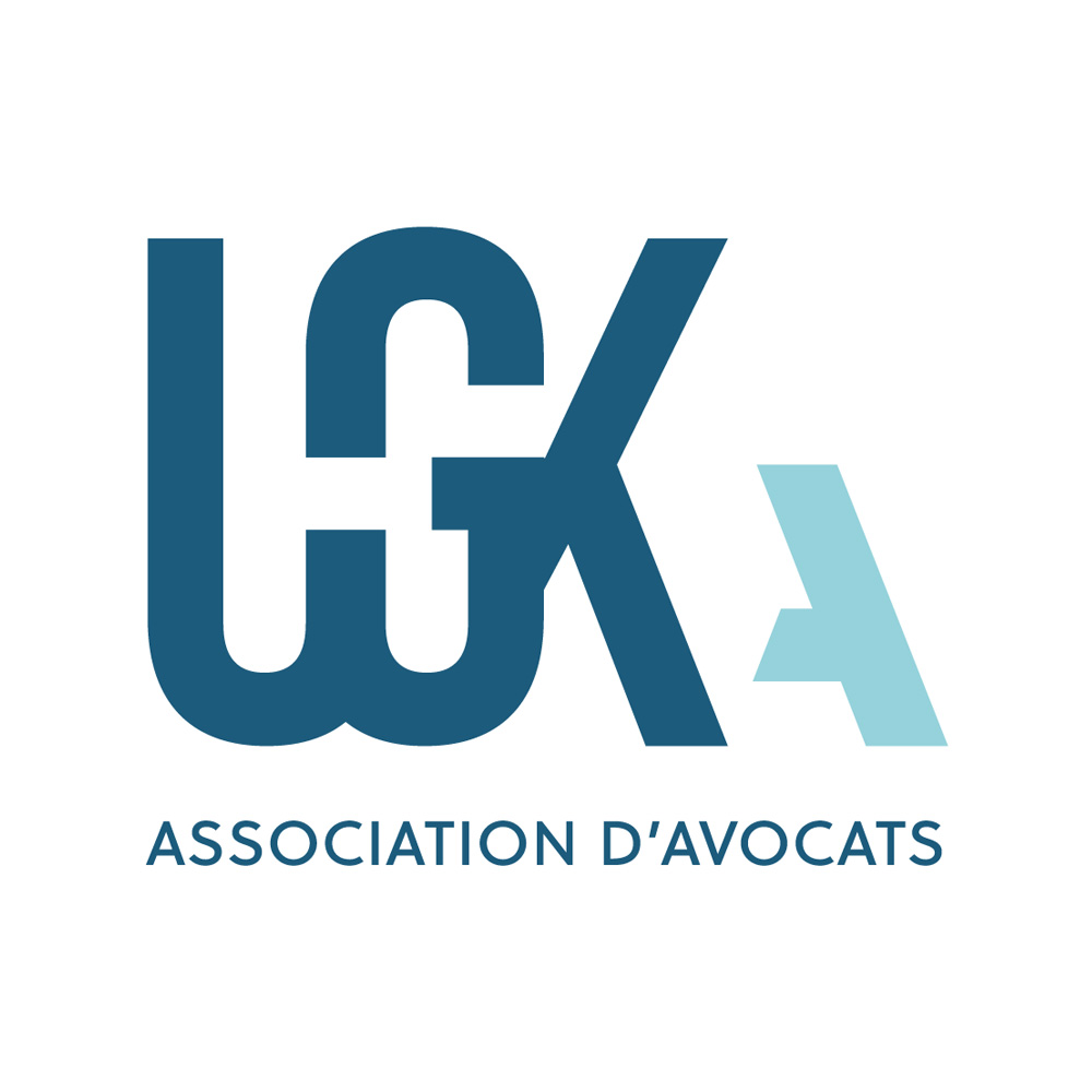 Identité visuelle et logo pour le cabinet d'avocats Uyttendaele Gerard Kennes et Associés (UGKA)